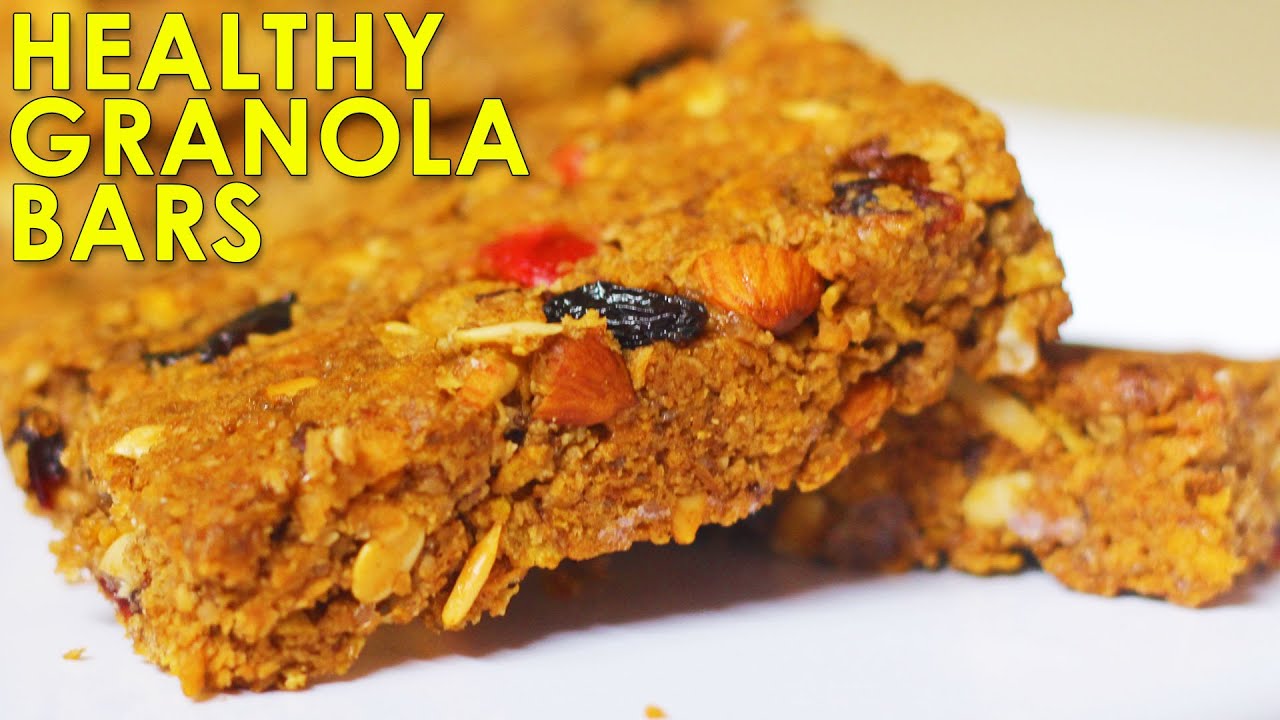 Healthy Granola Bars | Homemade Nutritious Recipe | Kanak