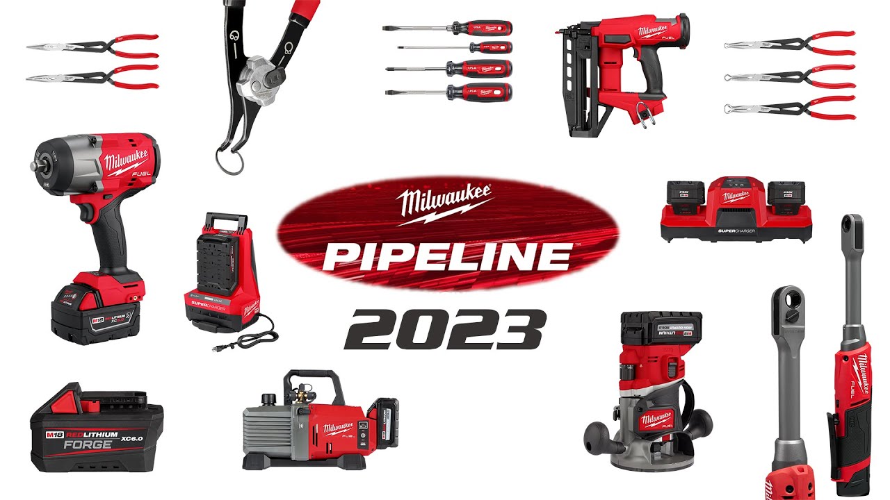 NEW Milwaukee Tools from Pipeline 2023 - Impact Wrenches, Pliers