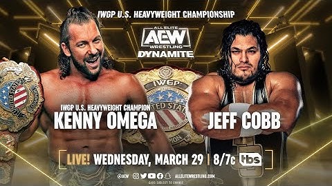 Kenny Omega vs Jeff Cobb | AEW DYNAMITE 29.3.2023