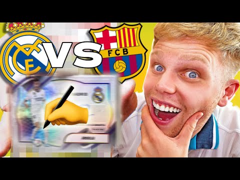 BARCELONA vs REAL MADRID - FOOTBALL BOX BATTLE! ✍️🤑⚽️