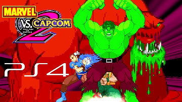 Marvel Vs. Capcom 2 playthrough (PS4, 1CC)