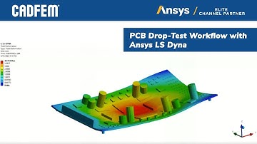 PCB Drop-Test Workflow with Ansys LS Dyna.mp4