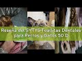 Reseña del SYTYS Toallitas Dentales para Perros y Gatos 50 Dedales Desechables Limpieza Dental sin c