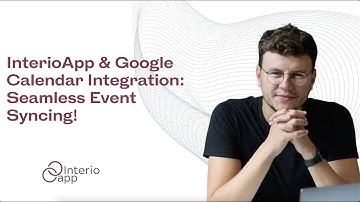 Interio app and google calendar integration