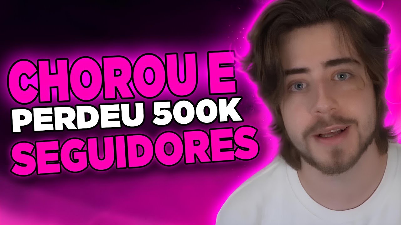 Cellbit CHORA, Acaba HEXATOMBE sofre HATE e PERDE 500K DE SEGUIDORES
