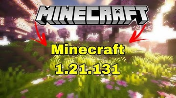 Minecraft 1.21.131.1 Patched Apk Mediafire | Minecraft 1.21.131 Download Review ! Update Review
