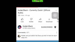 Kodak Black -Currently Zoolin’
