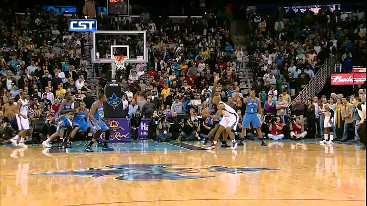 David West Sinks the Game-Winner
