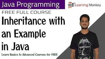 Inheritance with an Example in Java || Lesson 39 || Java Programming || Learning Monkey ||