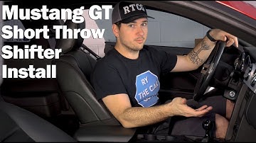 How To Install A Short Throw Shifter In A 05-10 Mustang GT.
