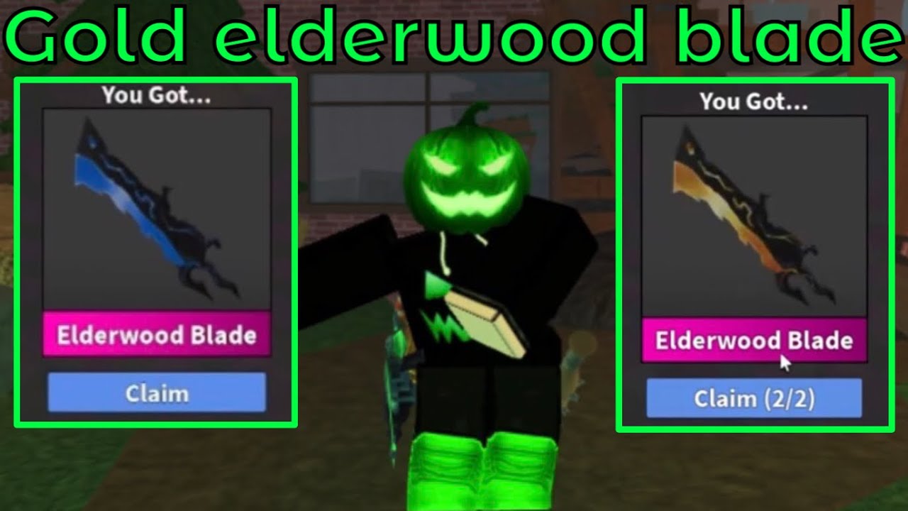 MM2 HALLOWEEN UPDATE HAS ENDED!!! GOLD ELDERWOOD BLADE TROPHY!!! 