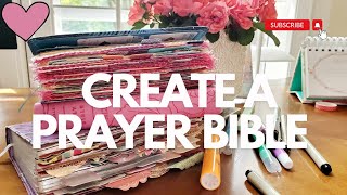 #1 Honesty & Our Thought Life Theme | Create a Prayer Bible