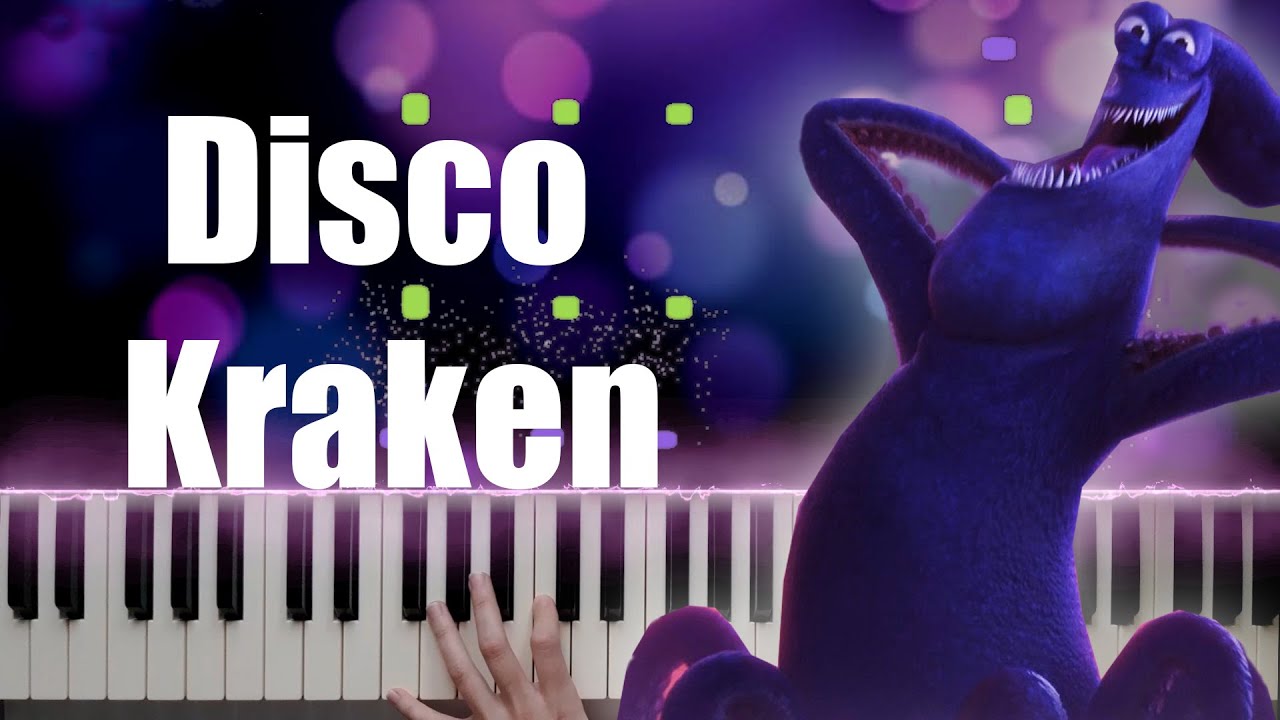 Kraken in Disco Style | Hotel Transylvania 3 (Piano)