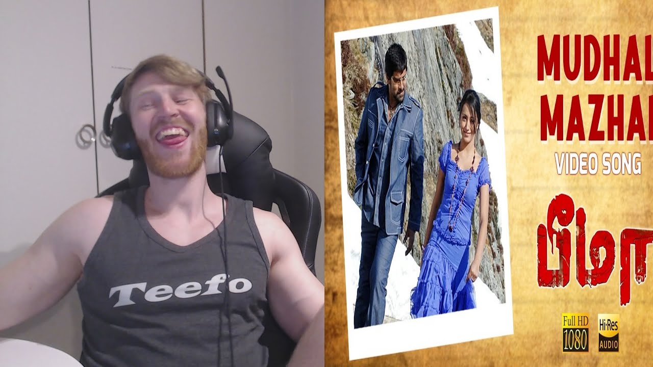 Bheemaa: Mudhal Mazhai Video Song | Vikram | Trisha | Harris Jayaraj • Reaction By Foreigner