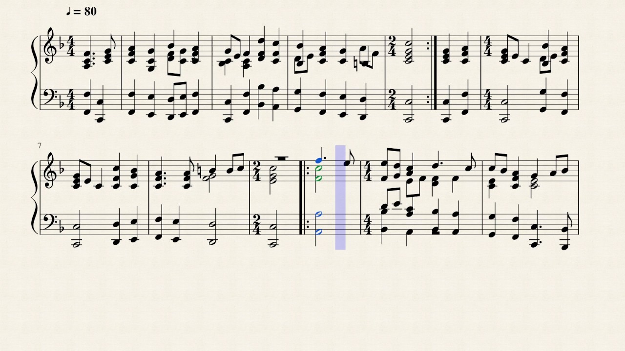 Deutschlandlied & Horst Wessel Lied 1 [Keyboard/Piano]