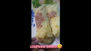 LUMPIANG SARIWA #shorts #lumpiangsariwa #asmreating #asmr