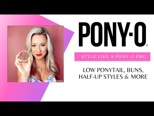 PONY-O Ponytail Holders: Four Easy Hairstyles for Work! – Pony-O