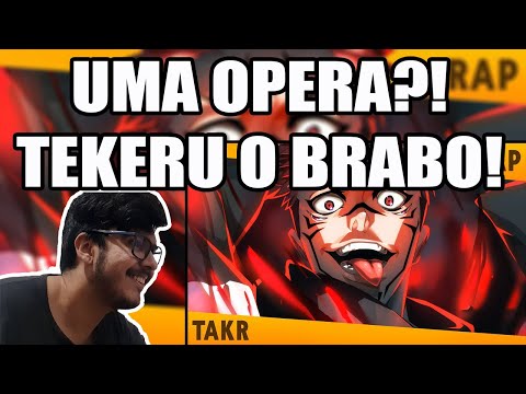 React a Rap do Sukuna - O REI DAS MALDIÇÕES | Takeru Feat. Felícia Rock [Prod. 808 Ander] #REACT