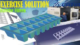 CATIA V5/V32 Part Design Tutorial | Create a Plastic Ice Tray Step by Step