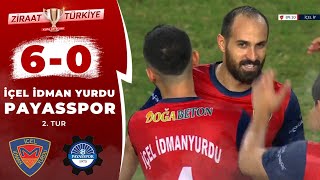 İçel İdman Yurdu 6 - 0 Payasspor Maç Özeti (Ziraat Türkiye Kupası 2. Tur Maçı) 20.10.2020