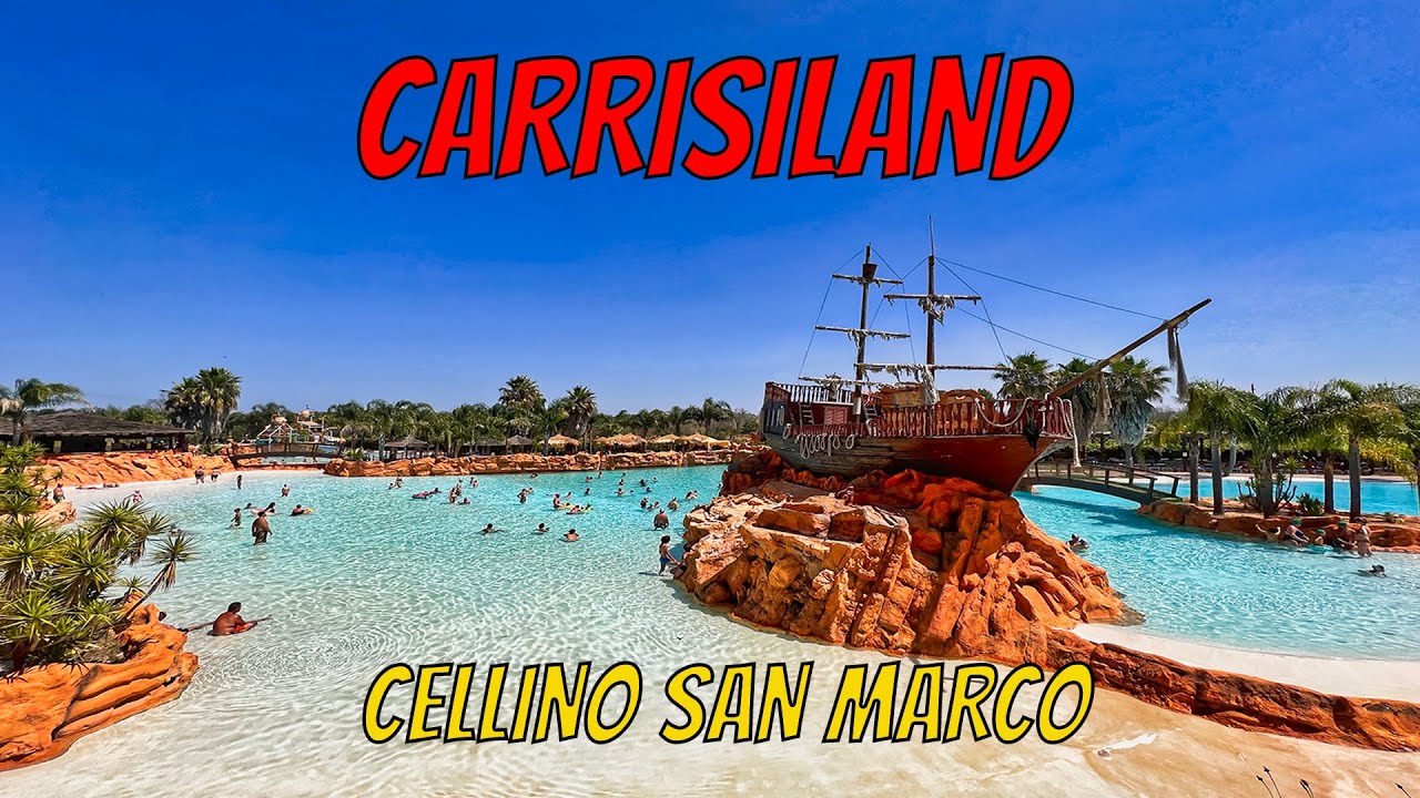 CARRISILAND Acquapark - Cellino San Marco - Brindisi - Puglia - Italia  4K