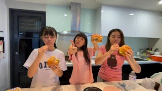 （開箱）試吃阿神KAMI漢堡禮盒，想吃什麼料都可以自己加哦!