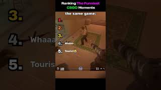 Top 5 The Best CSGO Moments 🔥😂 #csgo #cs2memes #cs2 #counterstrike #csgomoments