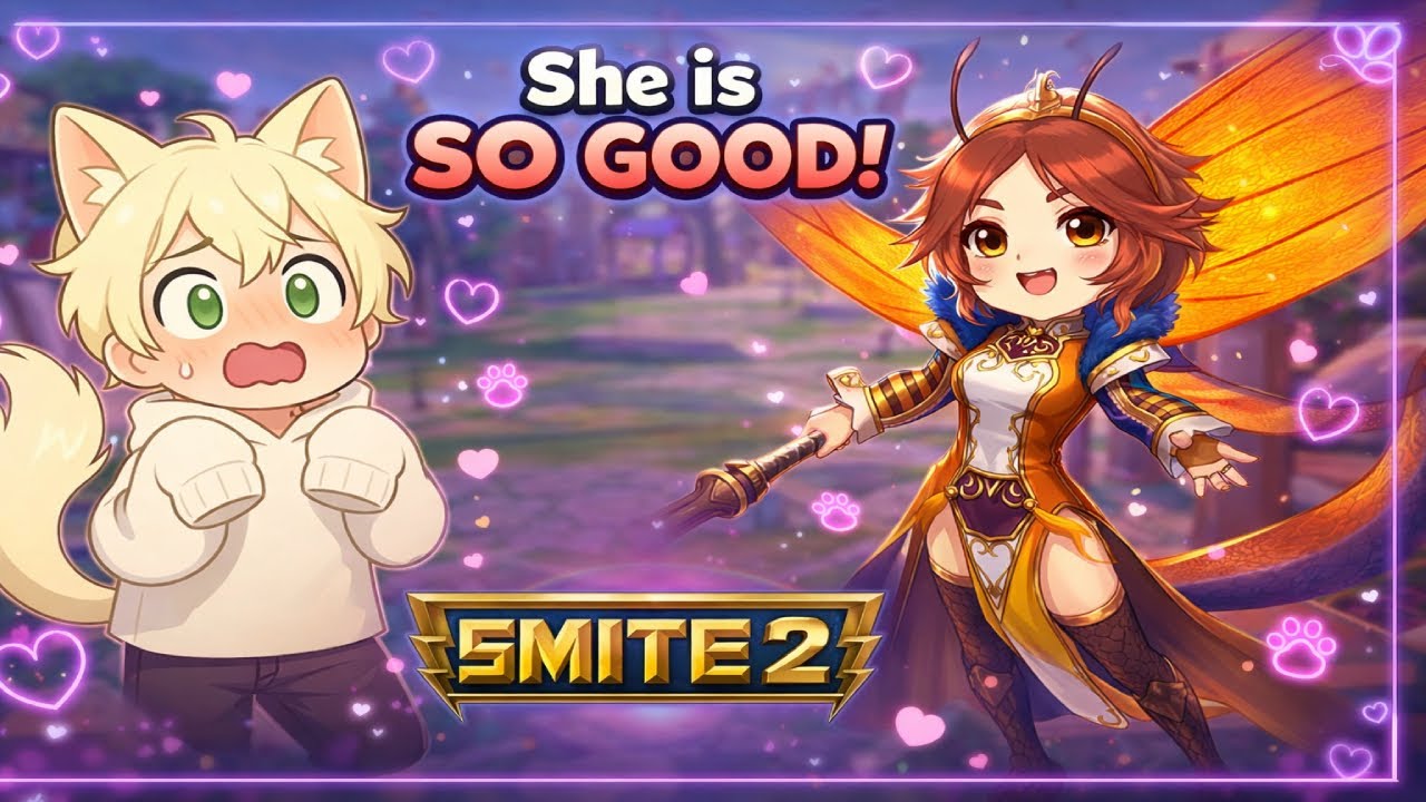 Она НЕОСТАНОВИМА в поединках! - Геймплей поединка в Smite 2.