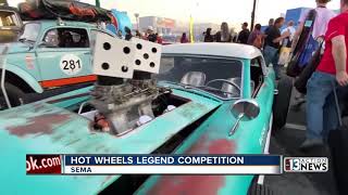 Hot Wheels Legends competition at SEMA