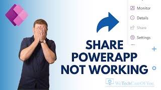 PowerApps - Sharing app issue, share panel does not open when clicking share