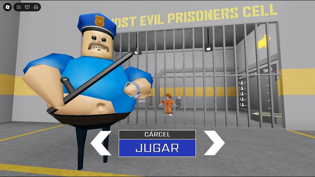 Barry Prison Run 😱 Escape the Guard Prison (Roblox Obby)