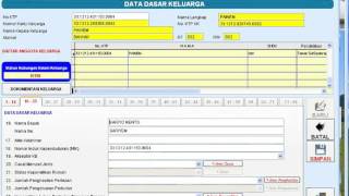 Video tutorial pengoperasian software Profil Desa/Kelurahan