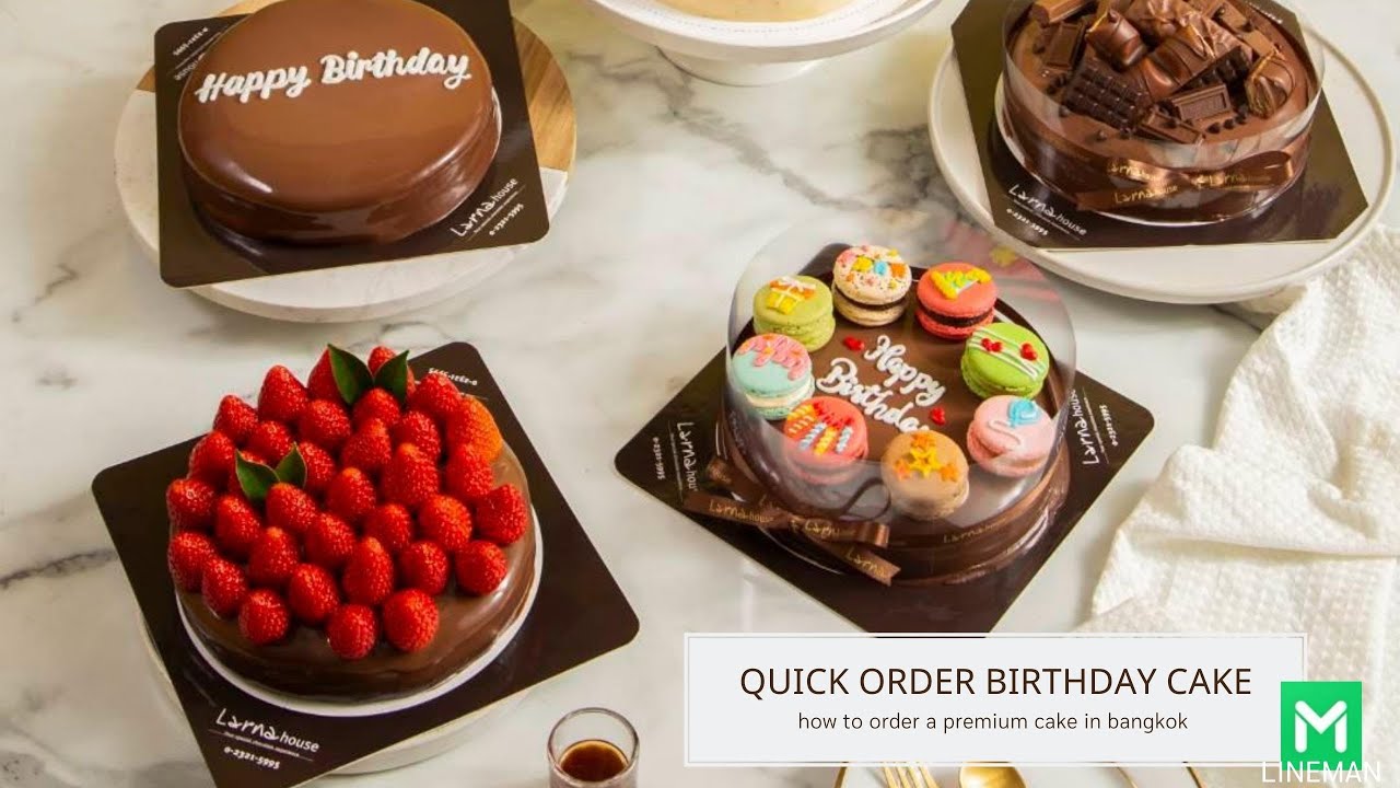 How To Order A Cake From Top Bakeries For Cake Delivery In Bangkok Larnahouse