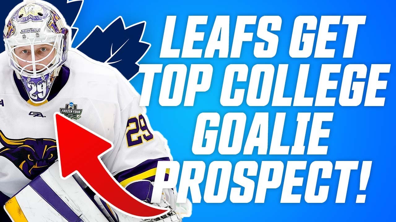 Maple Leafs Get *TOP* College Goalie Prospect Dryden McKay