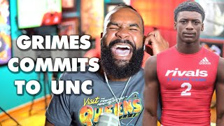 2021 5 star CB Tony Grimes commits to Mack Brown's UNC