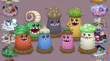 Dipsters - All Monster Sounds & Animations (My Singing Monsters)
