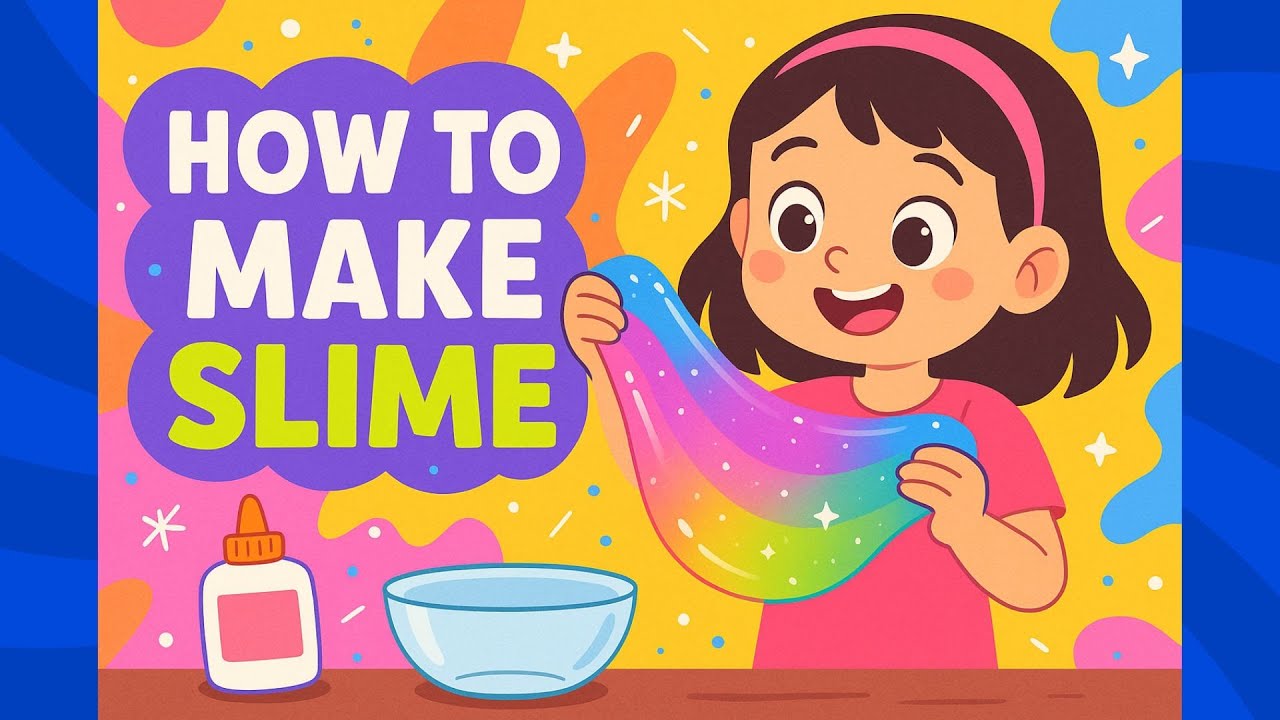 How To Make the Coolest Slime Ever! 🎉 | AMZG Kids