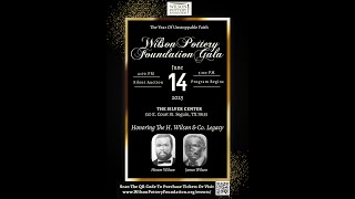 Wilson Pottery Foundation Gala 2025 & Juneteenth Promo