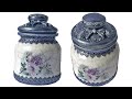 DIY VINTAGE JAR DECOR / VINTAGE DECORATION / JAR DECOR