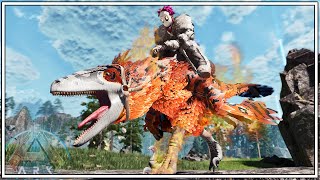 We Tamed The Super Rare Phoenix Pyroraptor | ARK Svartalfheim [EPISODE 25]