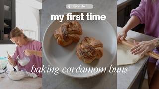 Relaxing & Whimsical Cardamom Buns !! Bake With Me :)