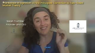 The Bazaar of Agrabah: A First Principles Correction to Two-Sided Market Theory