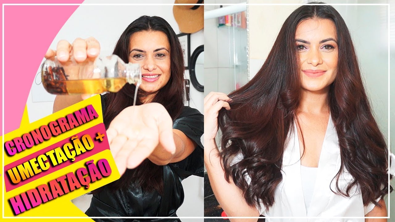 UMECTAÇÃO + HIDRATAÇÃO - 2ª ETAPA 1ª SEMANA #CRONOGRAMACAPILARCOMAJACY