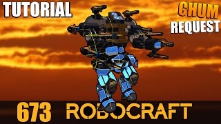 Robocraft MK10 'Big Guns' SMG Mech Tutorial