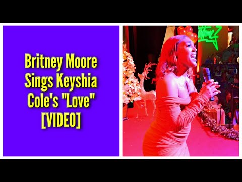 Britney Moore Sings Keyshia Cole's "Love" | Rickey Smiley Christmas Karaoke Night