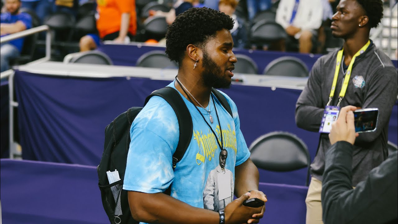 Video: UNC Linebacker Kaimon Rucker Discusses Singing National Anthem At Final Four