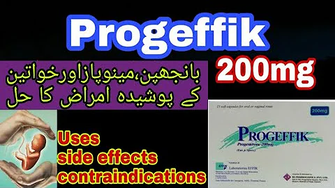Progeffik (progesterone 200 mg )use in pregnancy