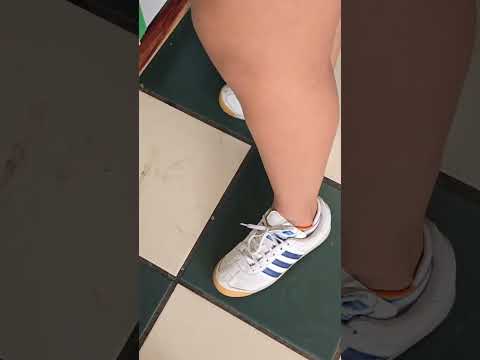 You Are Trying to eat but she takes her ADIDAS Shoes off and shows socks #live #shoeplay #socks