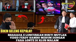 Video Mesum Ferdy Sambo Dengan Lonte Cantik Dipertontonkan Ke Persidangan