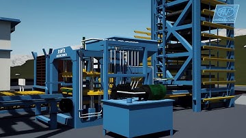 Self Thermal Insulation Block Machine